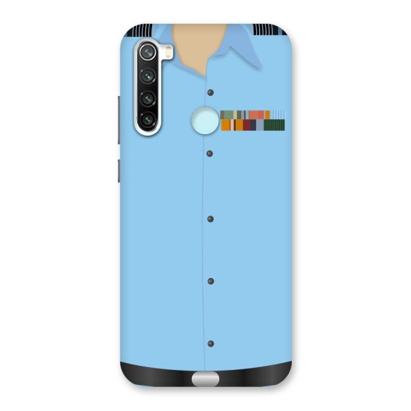 Air Force Uniform Back Case for Redmi Note 8