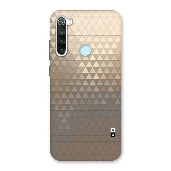 Beautiful Golden Pattern Back Case for Redmi Note 8