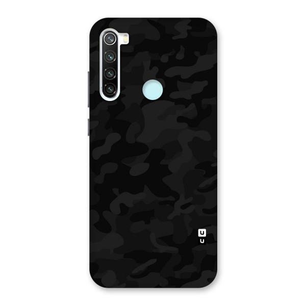Black Camouflage Back Case for Redmi Note 8