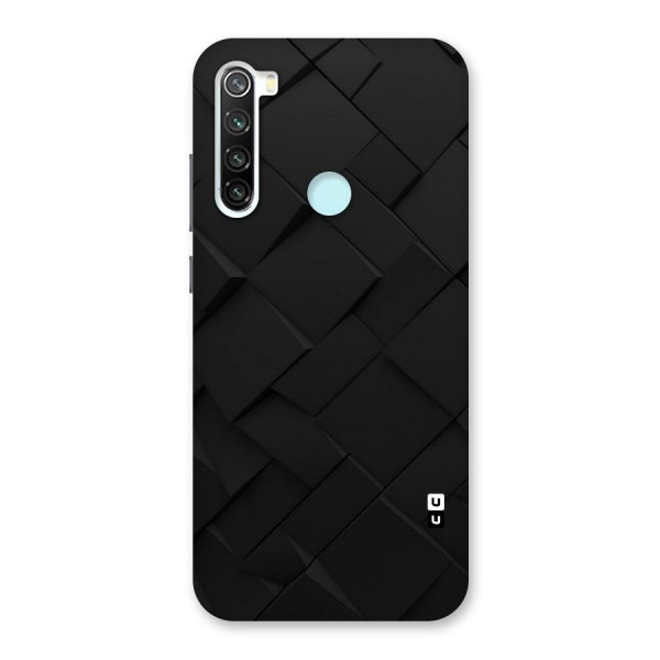 Black Elegant Design Back Case for Redmi Note 8