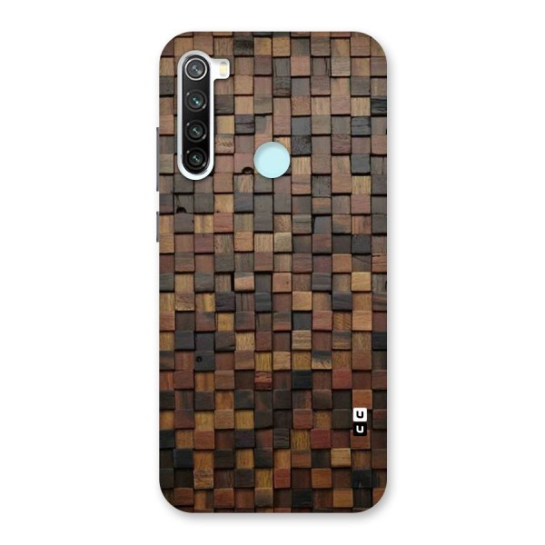 Blocks Of Wood Back Case for Redmi Note 8