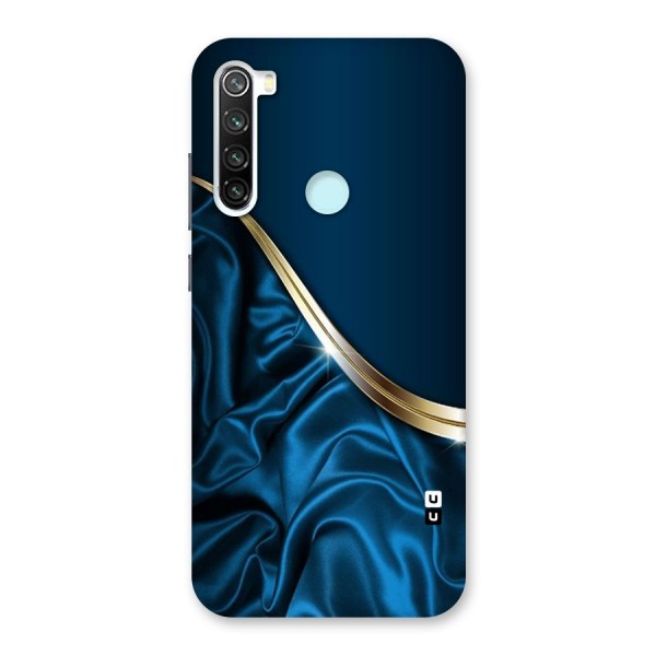 Blue Smooth Flow Back Case for Redmi Note 8