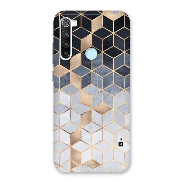 Blues And Golds Back Case for Redmi Note 8