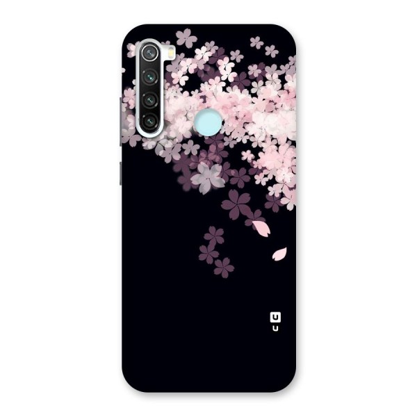 Cherry Flowers Pink Back Case for Redmi Note 8