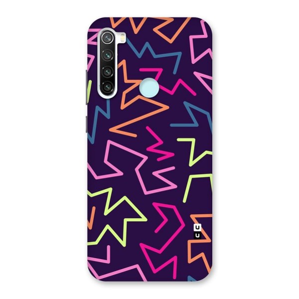 Colored Lines Back Case for Redmi Note 8