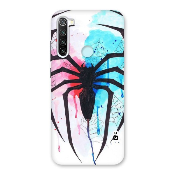 Colorful Web Back Case for Redmi Note 8