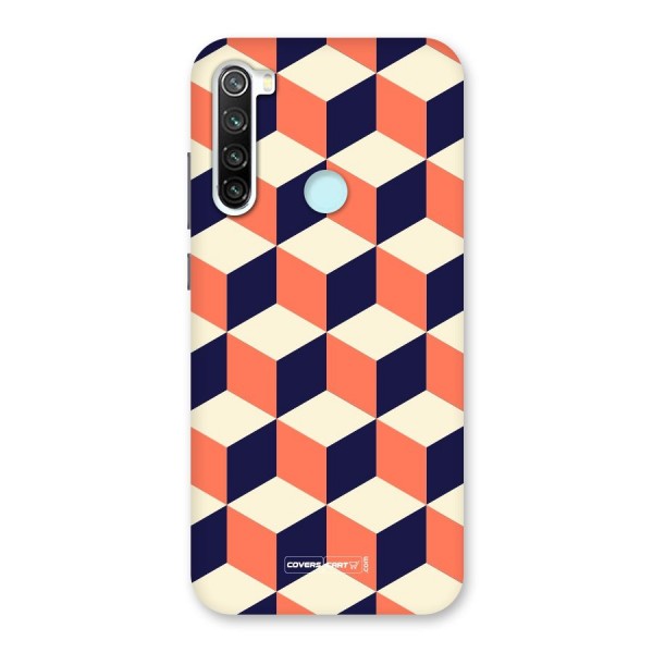 Cube Pattern Back Case for Redmi Note 8