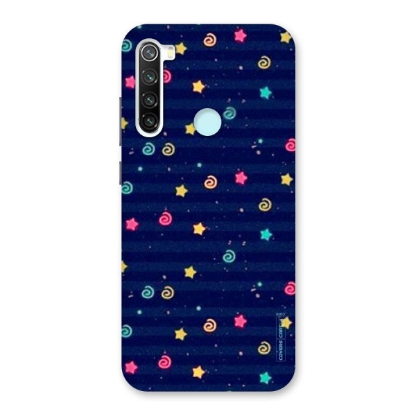 Cute Stars Design Back Case for Redmi Note 8