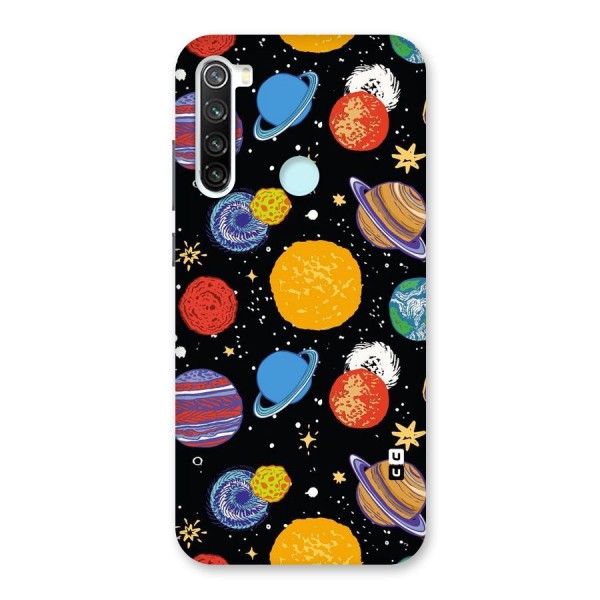 Designer Planets Back Case for Redmi Note 8