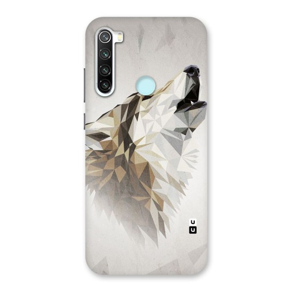 Diamond Wolf Back Case for Redmi Note 8