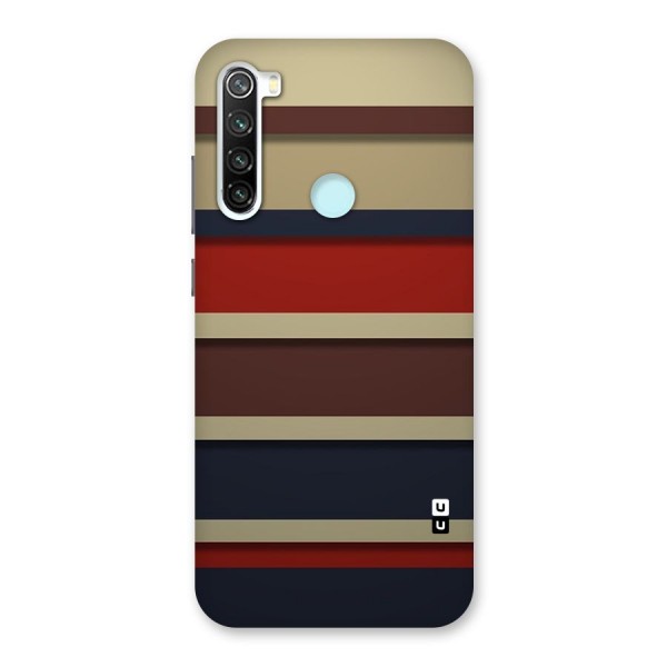 Elegant Stripes Pattern Back Case for Redmi Note 8