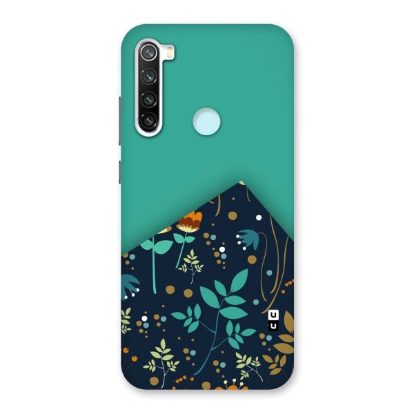 Floral Corner Back Case for Redmi Note 8