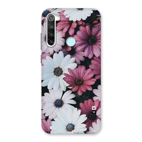 Floral Shades Pink Back Case for Redmi Note 8
