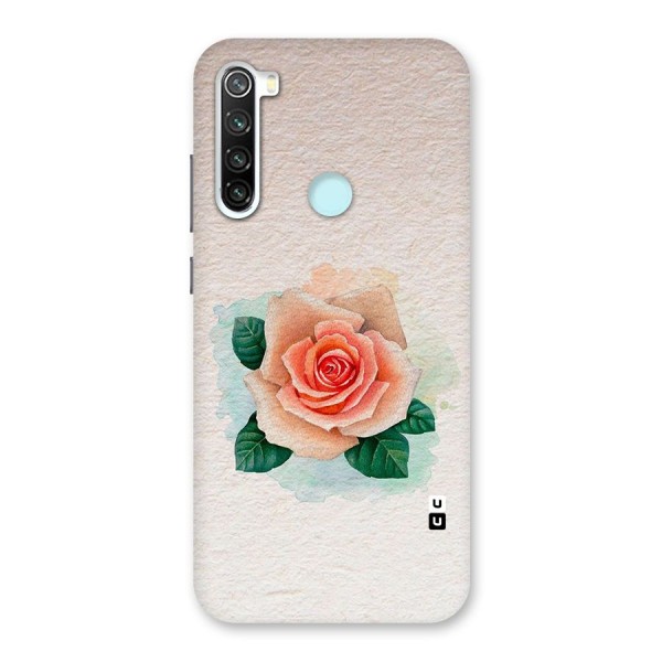Flower Water Art Back Case for Redmi Note 8