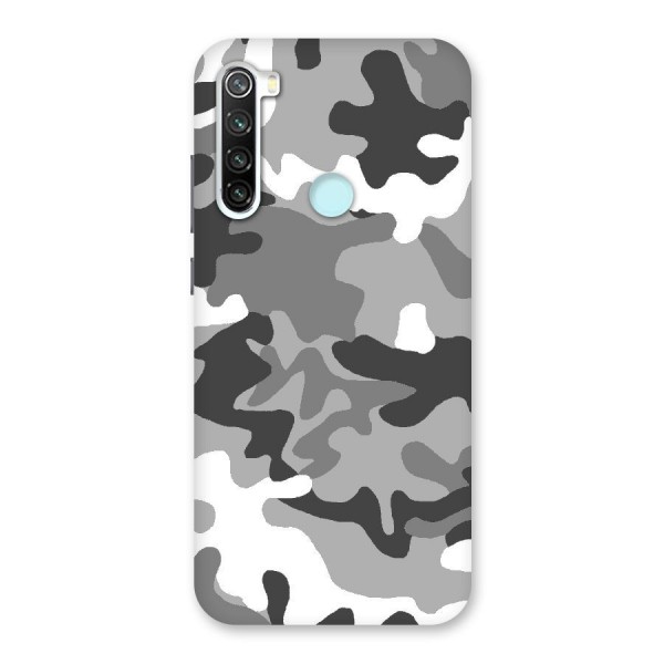 Grey Military Back Case for Redmi Note 8