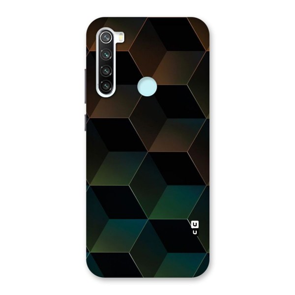 Hexagonal Design Back Case for Redmi Note 8