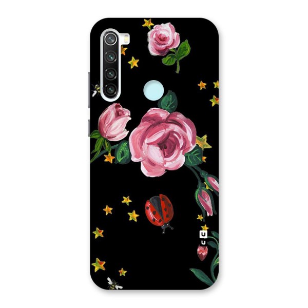 Ladybird And Floral Back Case for Redmi Note 8