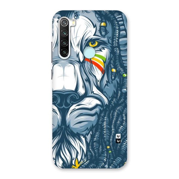Lionic Face Back Case for Redmi Note 8