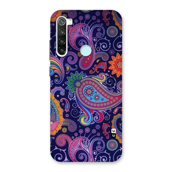 Mehendi Pattern Back Case for Redmi Note 8