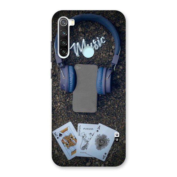 Music Power Cards Back Case for Redmi Note 8