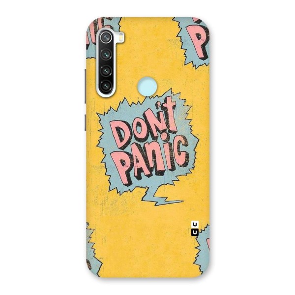 No Panic Back Case for Redmi Note 8