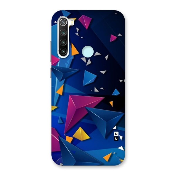 Space Colored Triangles Back Case for Redmi Note 8