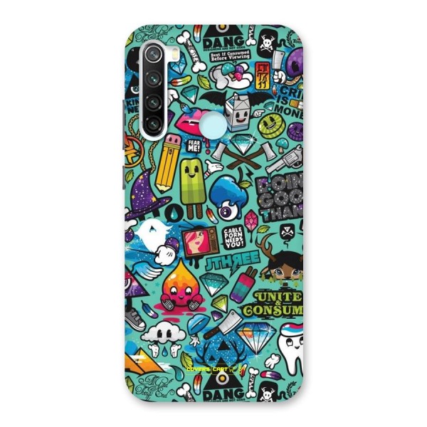 Sweet Candies Back Case for Redmi Note 8