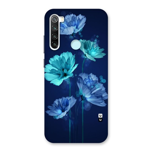 Water Flowers Back Case for Redmi Note 8