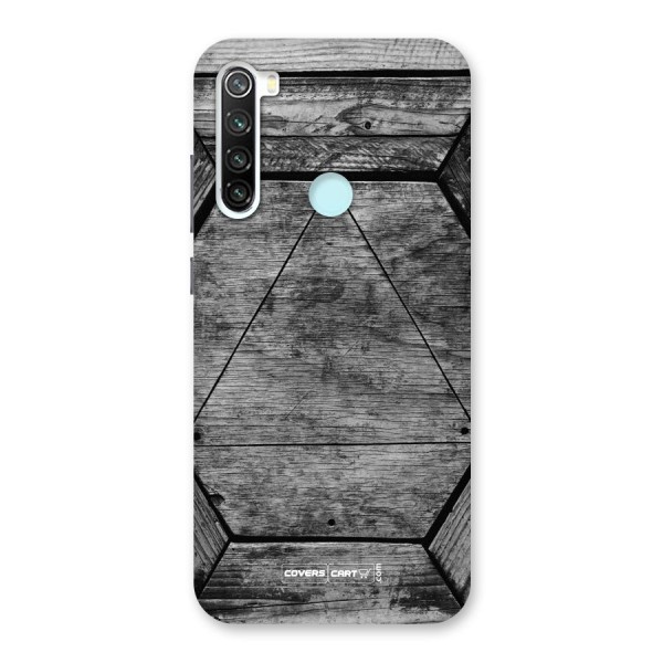 Wooden Hexagon Back Case for Redmi Note 8