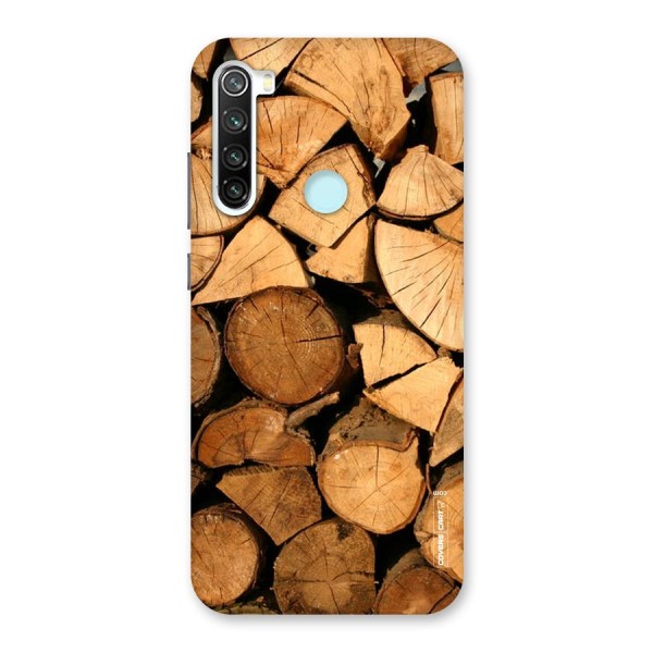 Wooden Logs Back Case for Redmi Note 8