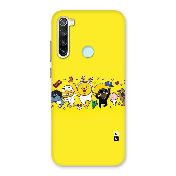 Yellow Friends Back Case for Redmi Note 8