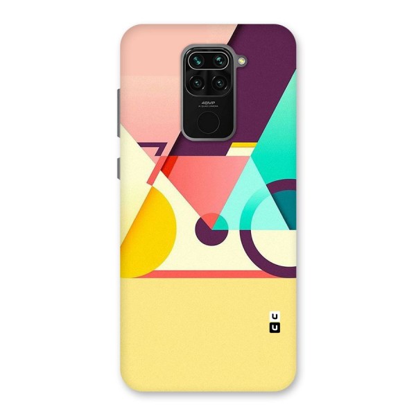 Abstract Cycle Back Case for Redmi Note 9