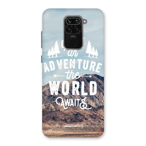 Adventure World Back Case for Redmi Note 9