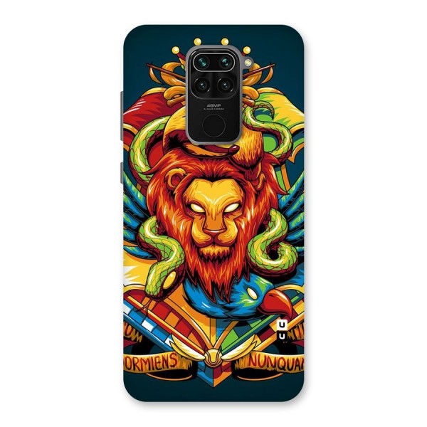 Animal Art Back Case for Redmi Note 9
