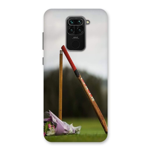 Bat Wicket Back Case for Redmi Note 9