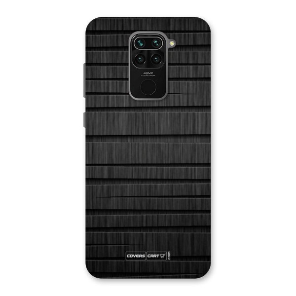 Black Abstract Back Case for Redmi Note 9