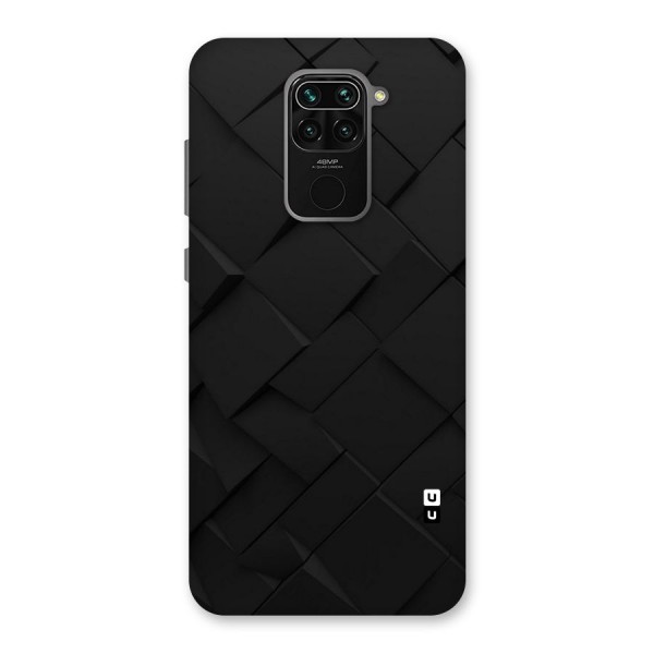 Black Elegant Design Back Case for Redmi Note 9
