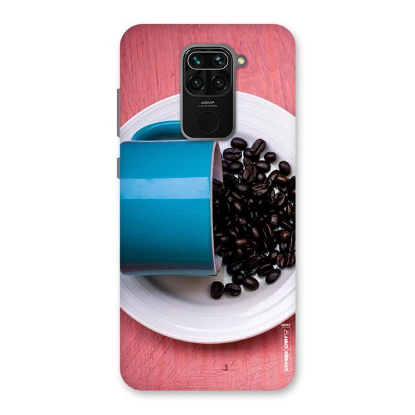 Blue Mug And Beans Back Case for Redmi Note 9