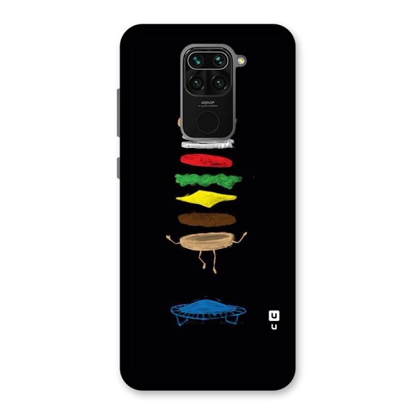 Burger Jump Back Case for Redmi Note 9