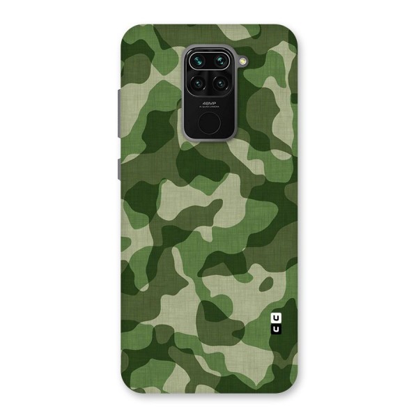 Camouflage Pattern Art Back Case for Redmi Note 9