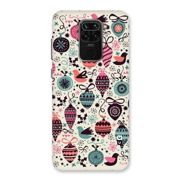 Celebration Pattern Back Case for Redmi Note 9