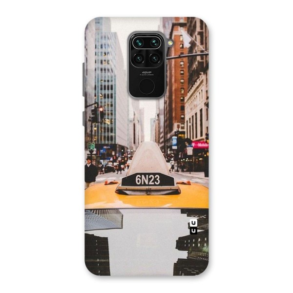 City Taxi Back Case for Redmi Note 9