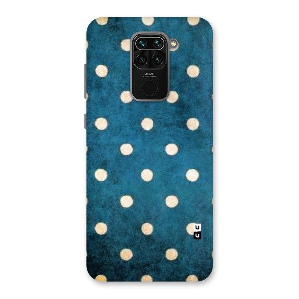 Classic Blue Polka Back Case for Redmi Note 9