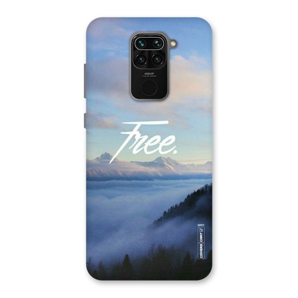 Cloudy Free Back Case for Redmi Note 9
