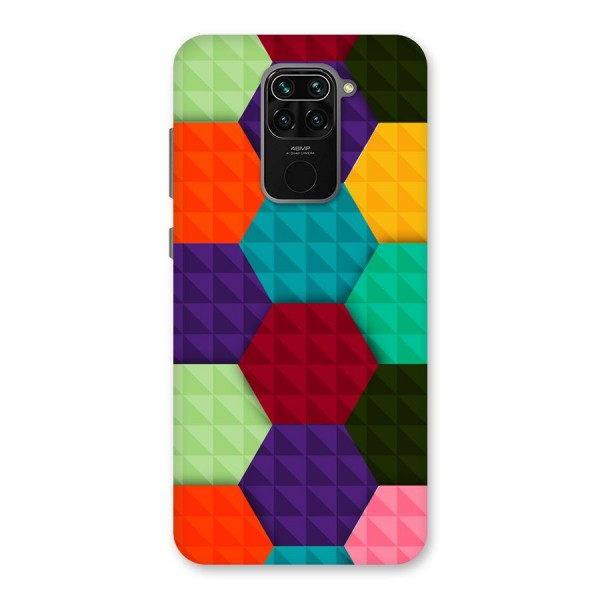Colourful Abstract Back Case for Redmi Note 9