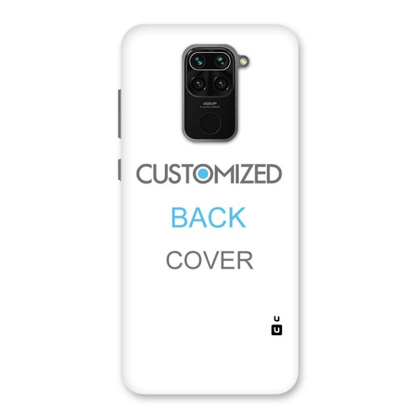 Customized Back Case for Redmi Note 9