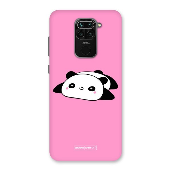 Cute Lazy Panda Back Case for Redmi Note 9