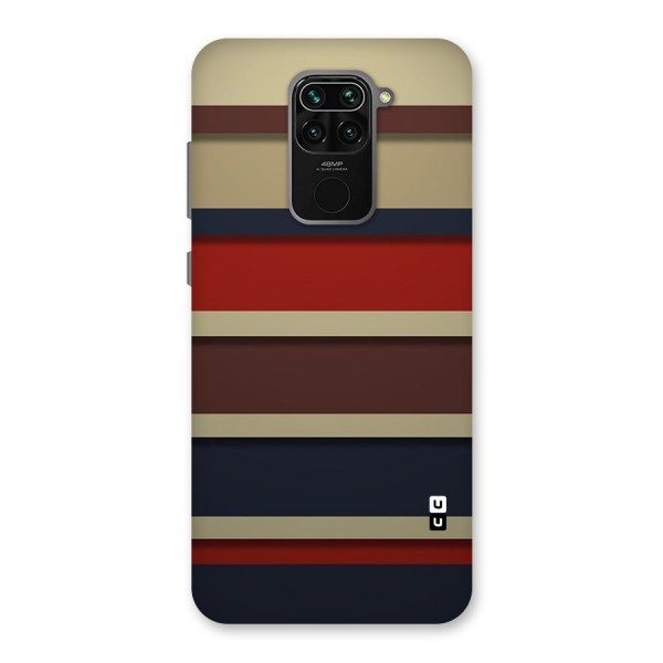 Elegant Stripes Pattern Back Case for Redmi Note 9