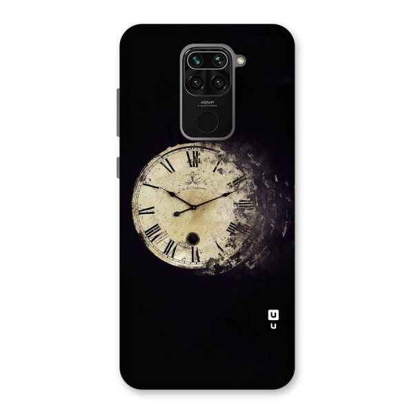 Fading Clock Back Case for Redmi Note 9