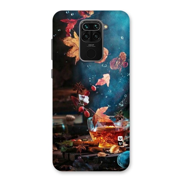 Falling Leaves Tea Back Case for Redmi Note 9